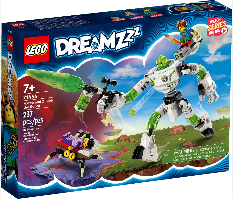 Klocki LEGO DREAMZzz - Mateo i robot Z-Blob 71454