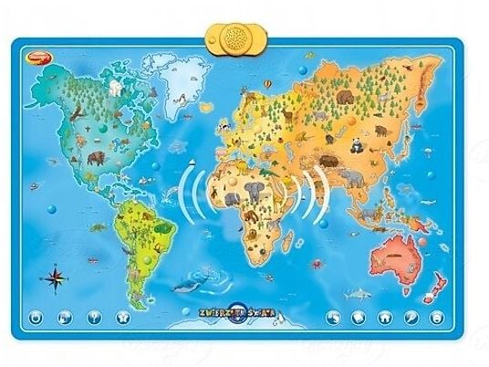 Interaktywna mapa DUMEL Zwierzęta świata