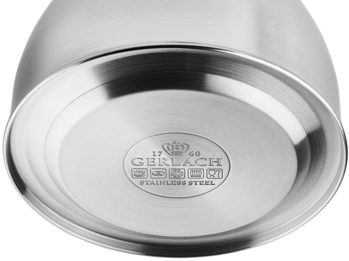 Czajnik GERLKACH Ambiente Plus 2.8 L Srebrny mat
