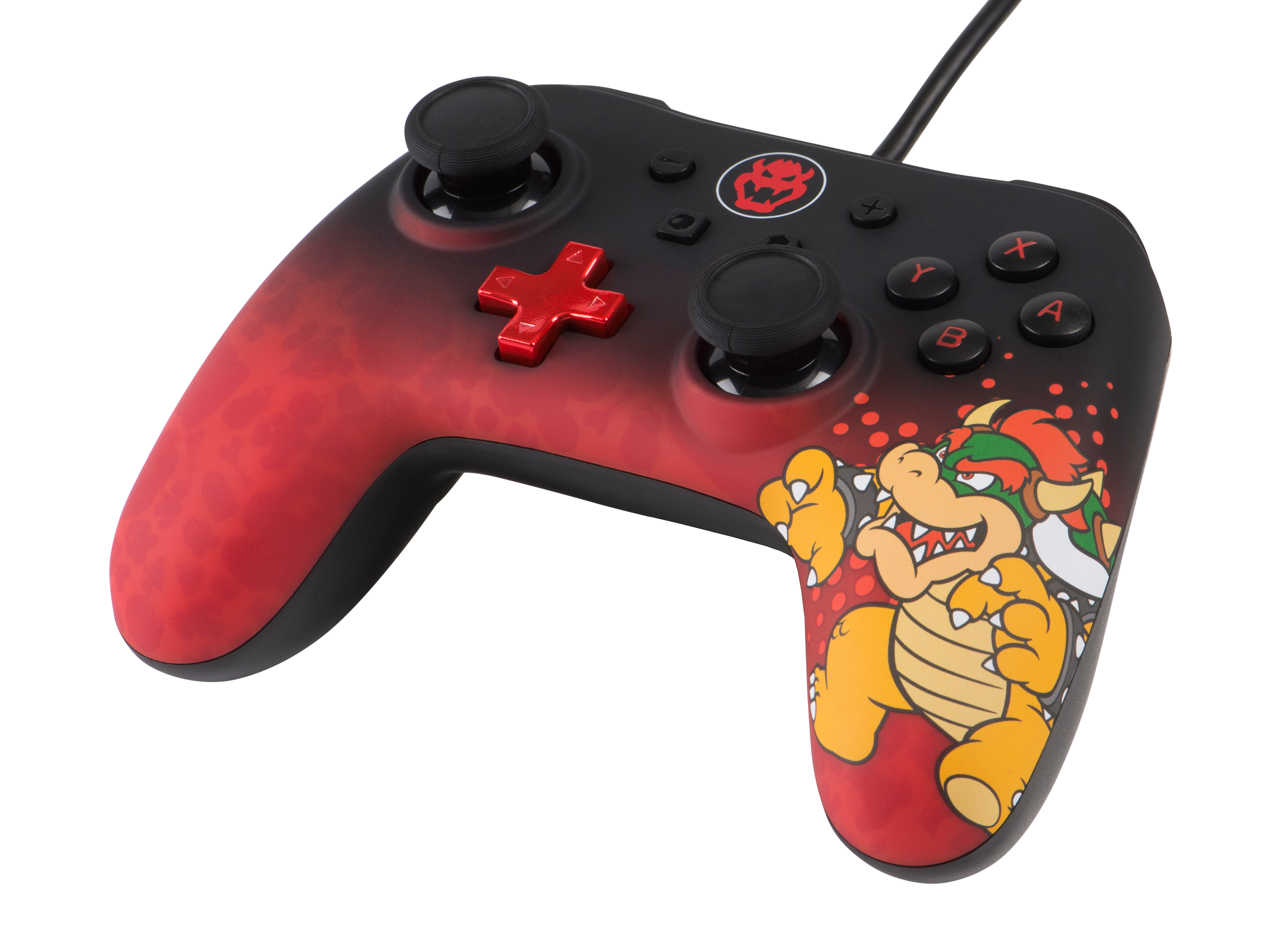 Bowser Wired Switch Nintendo POWERA Core Switch Mehrfarbig Controller für Nintendo Iconic