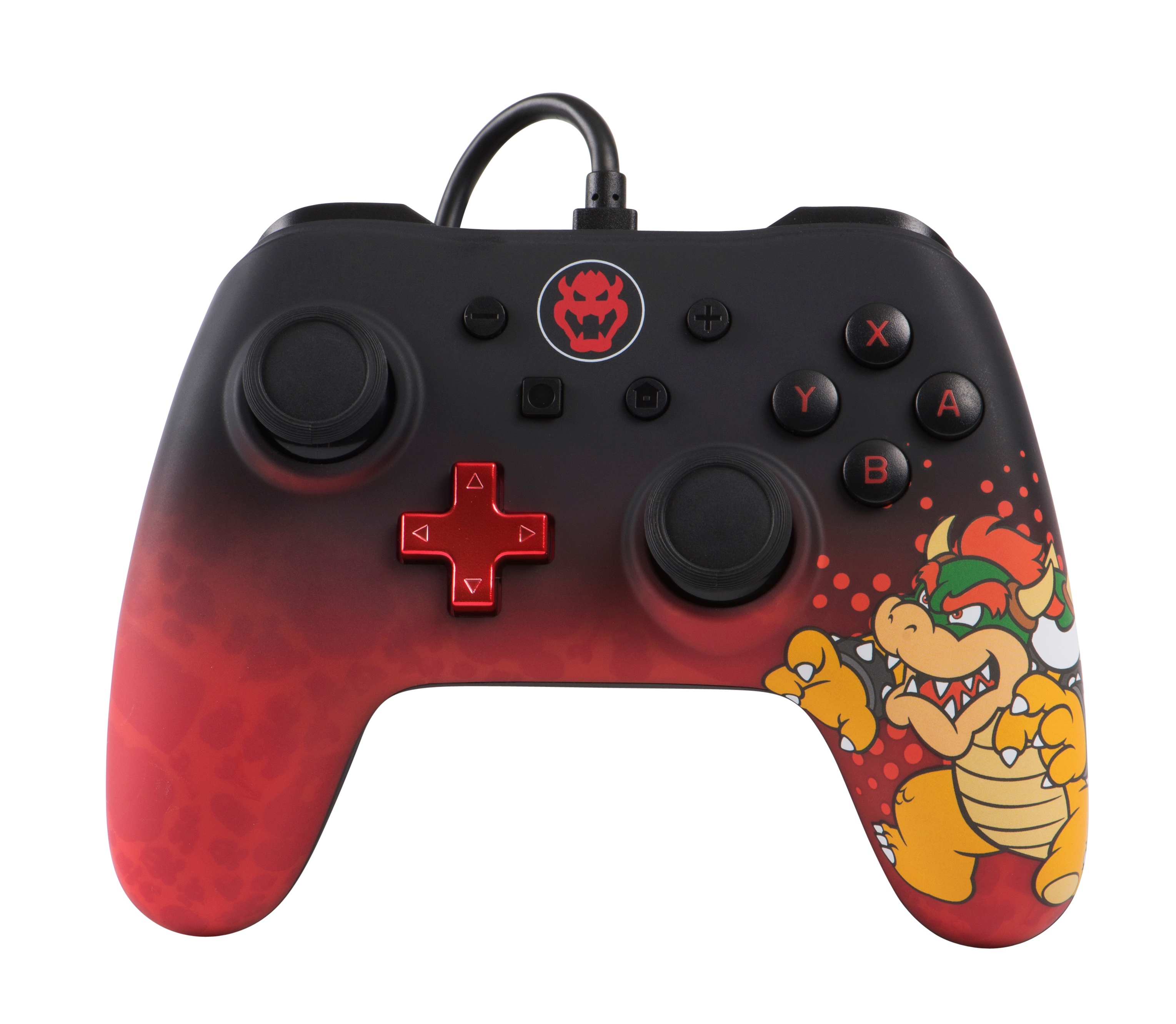 Bowser Wired Switch Nintendo POWERA Core Switch Mehrfarbig Controller für Nintendo Iconic