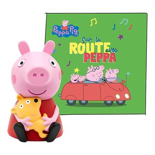 TONIES Peppa Pig: Sur la route avec Peppa - Personaggio sonoro /F (Multicolore)