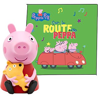 TONIES Peppa Pig: Sur la route avec Peppa - Personaggio sonoro /F (Multicolore)