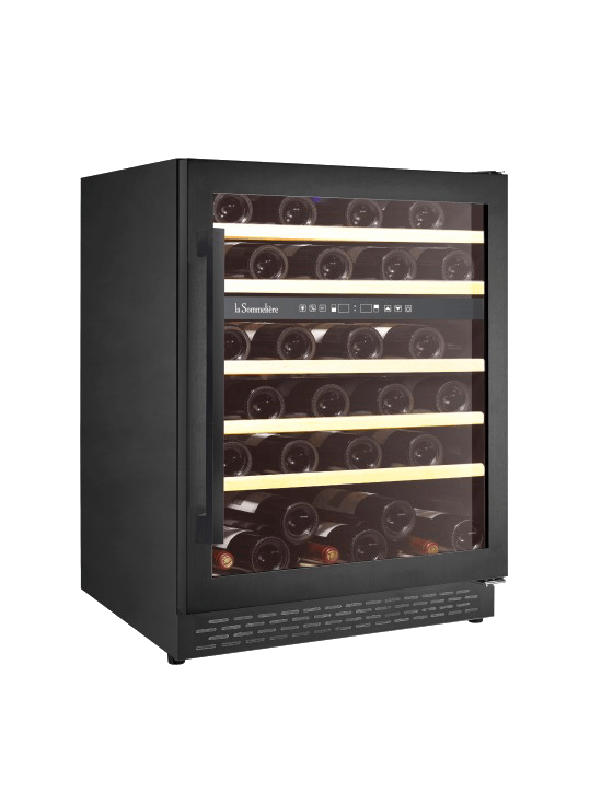 La Sommelière LSBU51DB2, Integrable, 51 botellas, 2 zonas, Negro