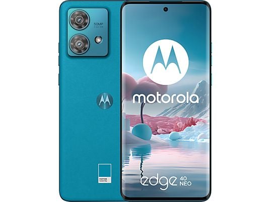 MOTOROLA Edge 40 Neo - Smartphone (6.55 ", 256 GB, Caneel Bay)