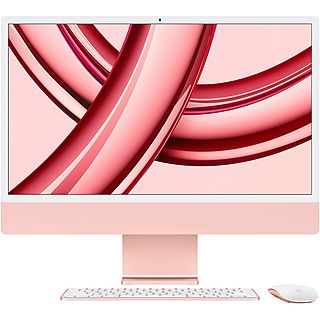 APPLE iMac 24 Zoll (2023), M3 Chip 8-Core und 8-Core GPU, 8 GB RAM, 256 GB SSD, Retina 4.5K, Rosé