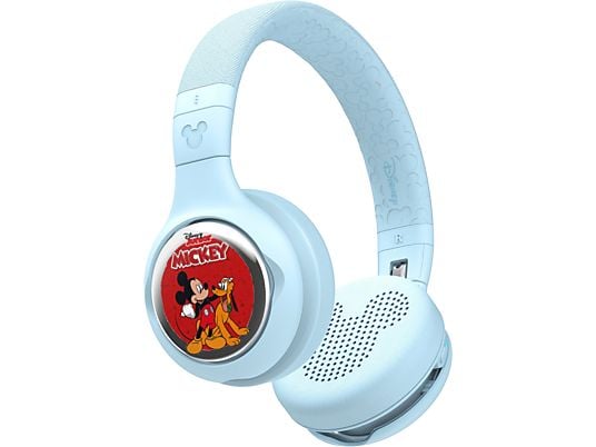 STORYPHONES Kit Disney StoryPhones - Mickey et Pluto - Casque pour enfants (Bleu clair)