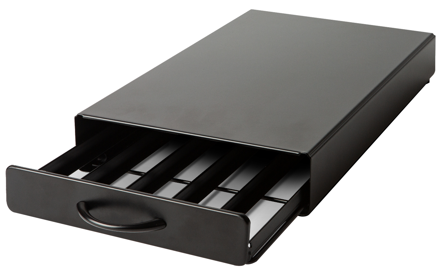 BEWELLO BW1000A Fém kapszulatartó 50 db Nespresso kapszulához, matt fekete