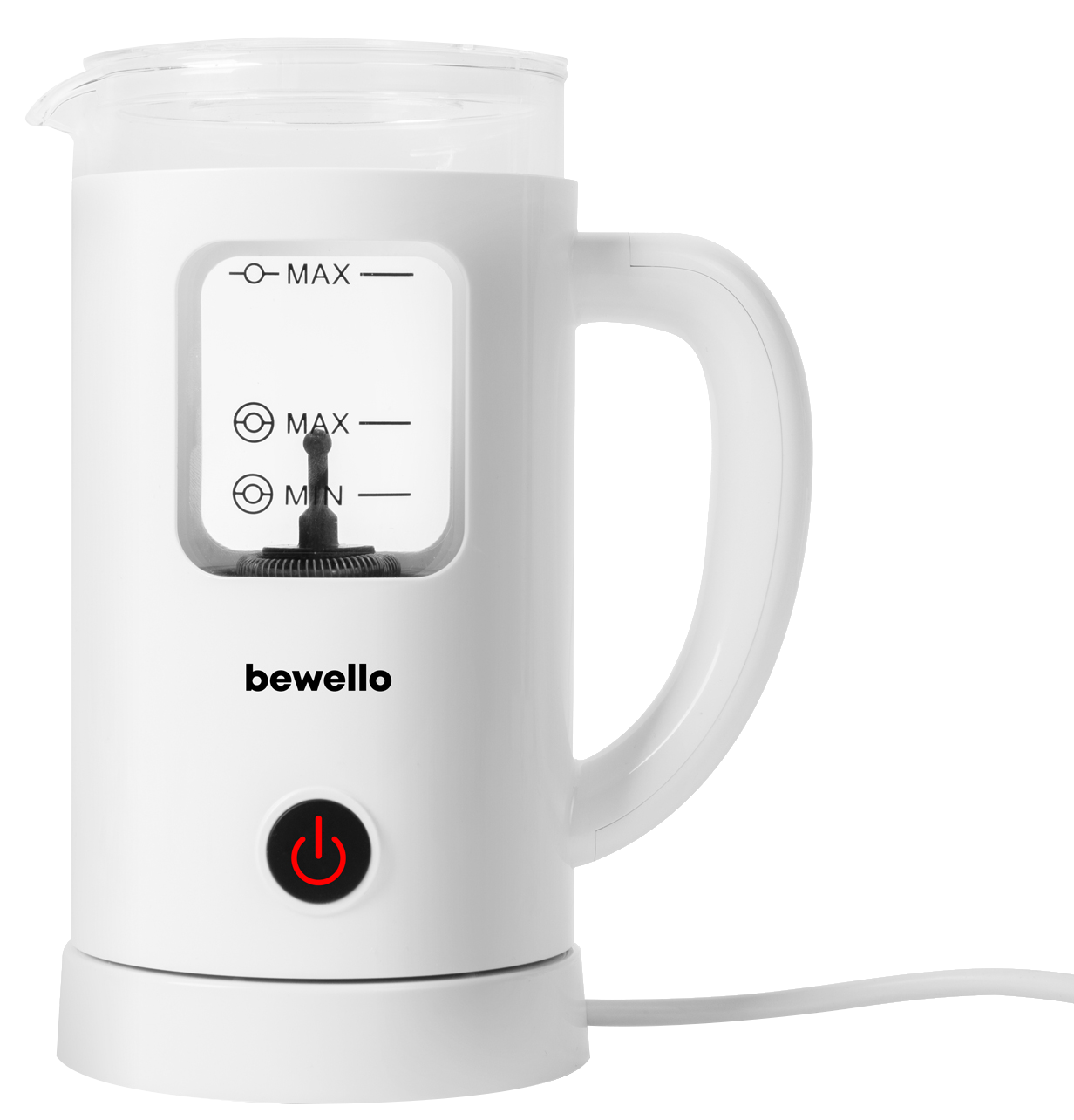 BEWELLO BW2018 Elektromos tejhabosító 550W, 400 ml, fehér