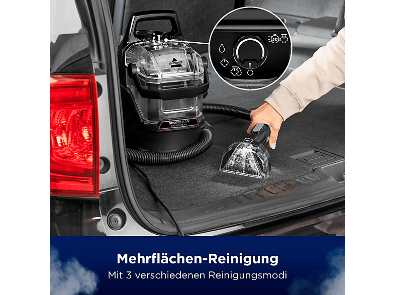 Thumbnail - BISSELL SpotClean HydroSteam SELECT 3697N Dampfreiniger- Fleckenreiniger, Netzbetrieb