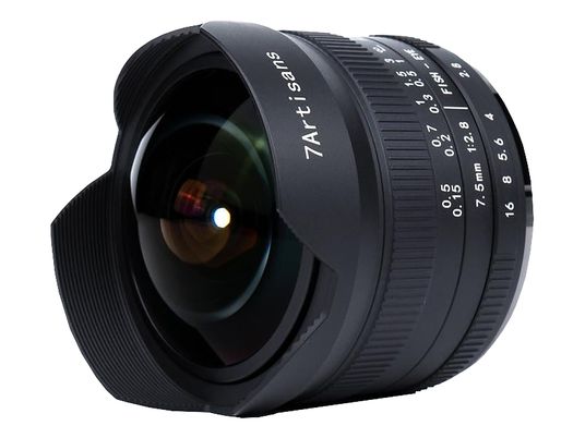 7ARTISANS 7.5 mm F/2.8 - Longueur focale fixe(Micro-Four-Thirds, Micro FourThirds)