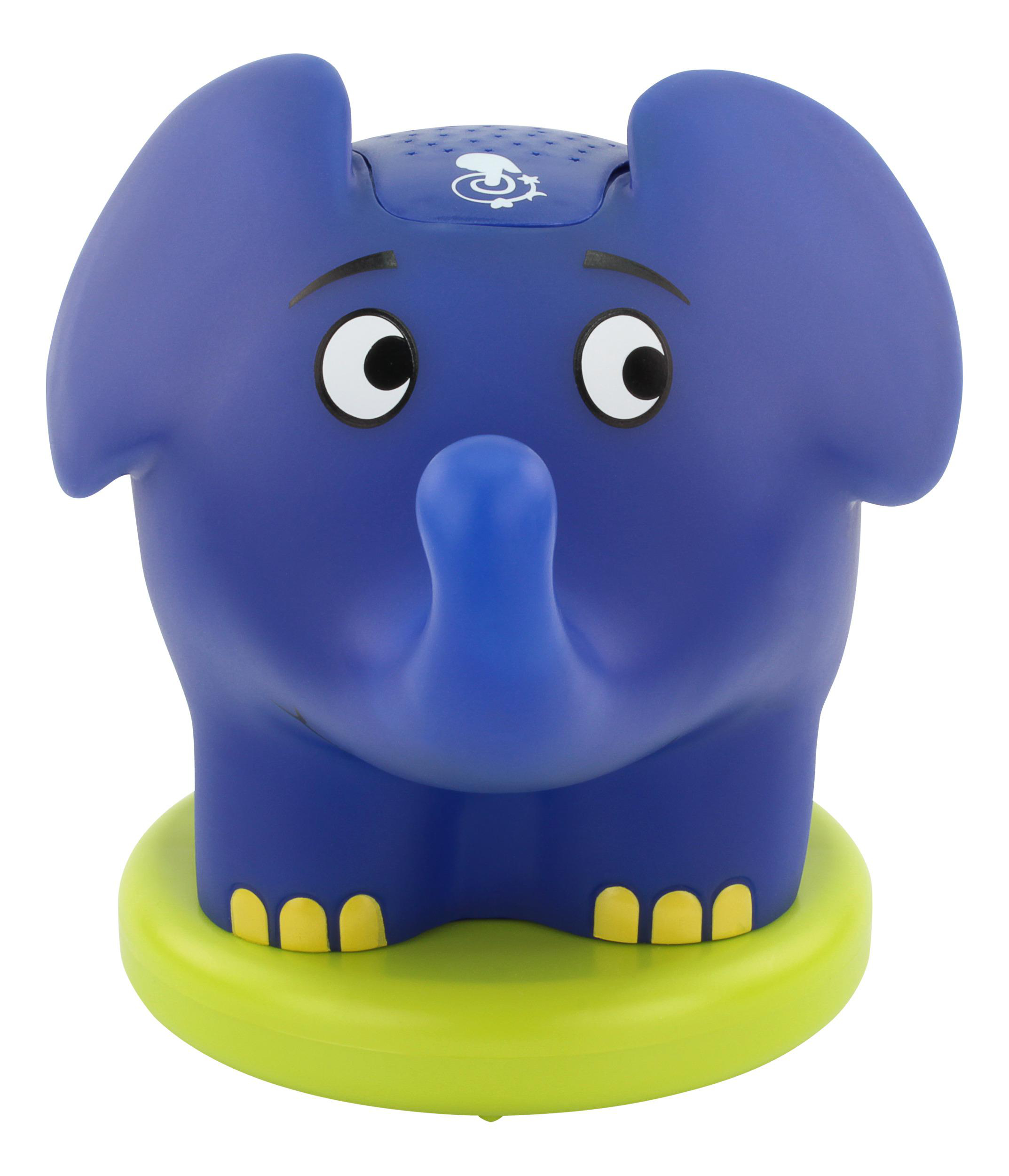 ANSMANN 1800-0015 Elefant Nachtlicht Gelb, Grün, Blau