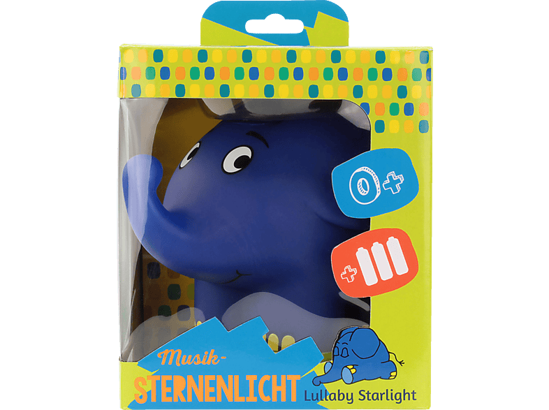 Gelb, Grün, 1800-0015 Blau ANSMANN Elefant Nachtlicht