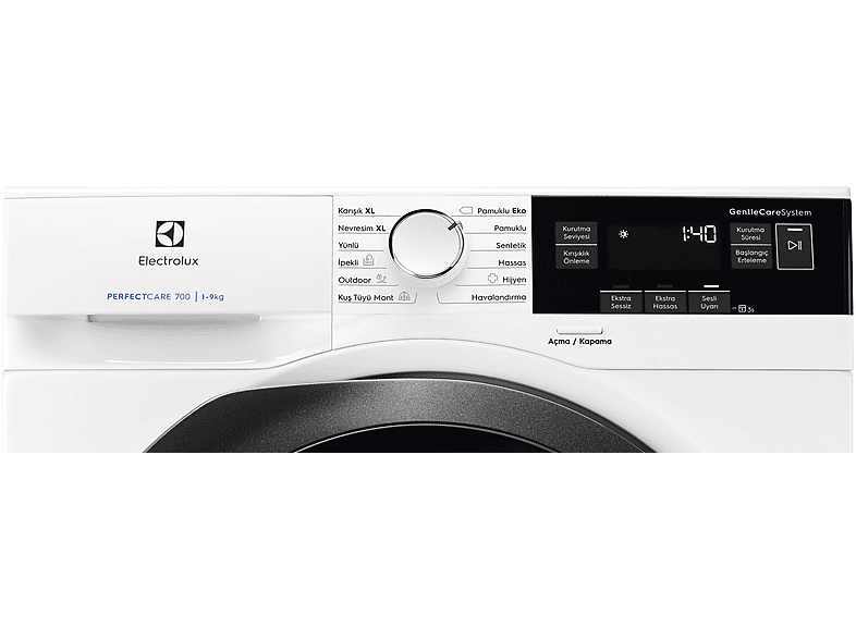 ELECTROLUX EW7H389ST A+++ Enerji Sınıfı 9 kg Isı Pompalı Inverter Kurutma Makinesi Beyaz_3