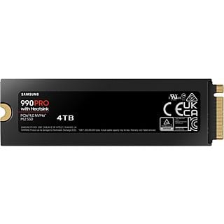 SAMSUNG Interne SSD-schijf 990 PRO 4 TB met Heatsink voor PS5 (MZ-V9P4T0GW)