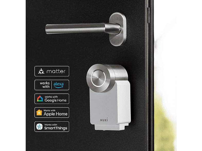 Nuki Home Solutions Smart Lock Pro Weiß (4. Generation); Smartes Türschloss — Foto 5 von 5