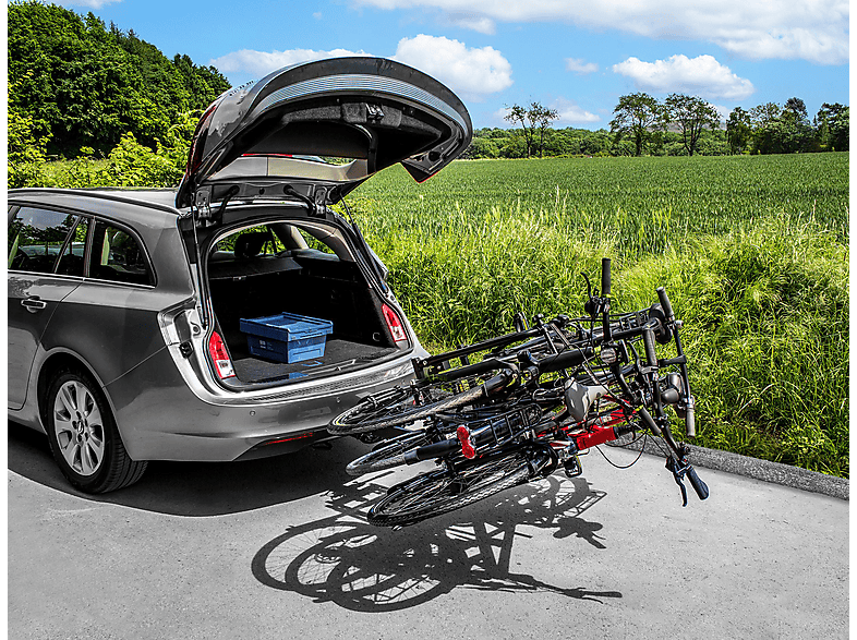 EUFAB Fahrradträger AMBER 3, Schwarz)