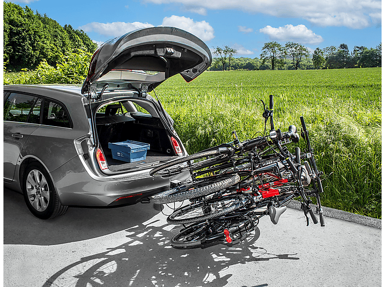 EUFAB Fahrradträger AMBER 4, Schwarz)