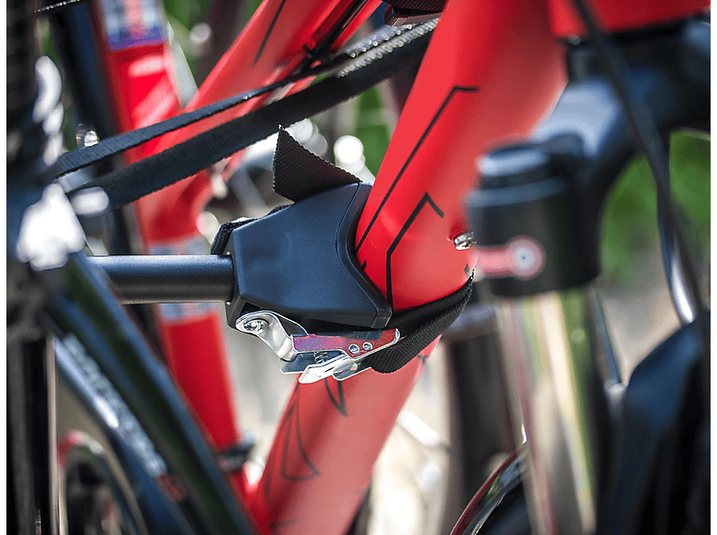 EUFAB Fahrradträger AMBER 4, Schwarz)