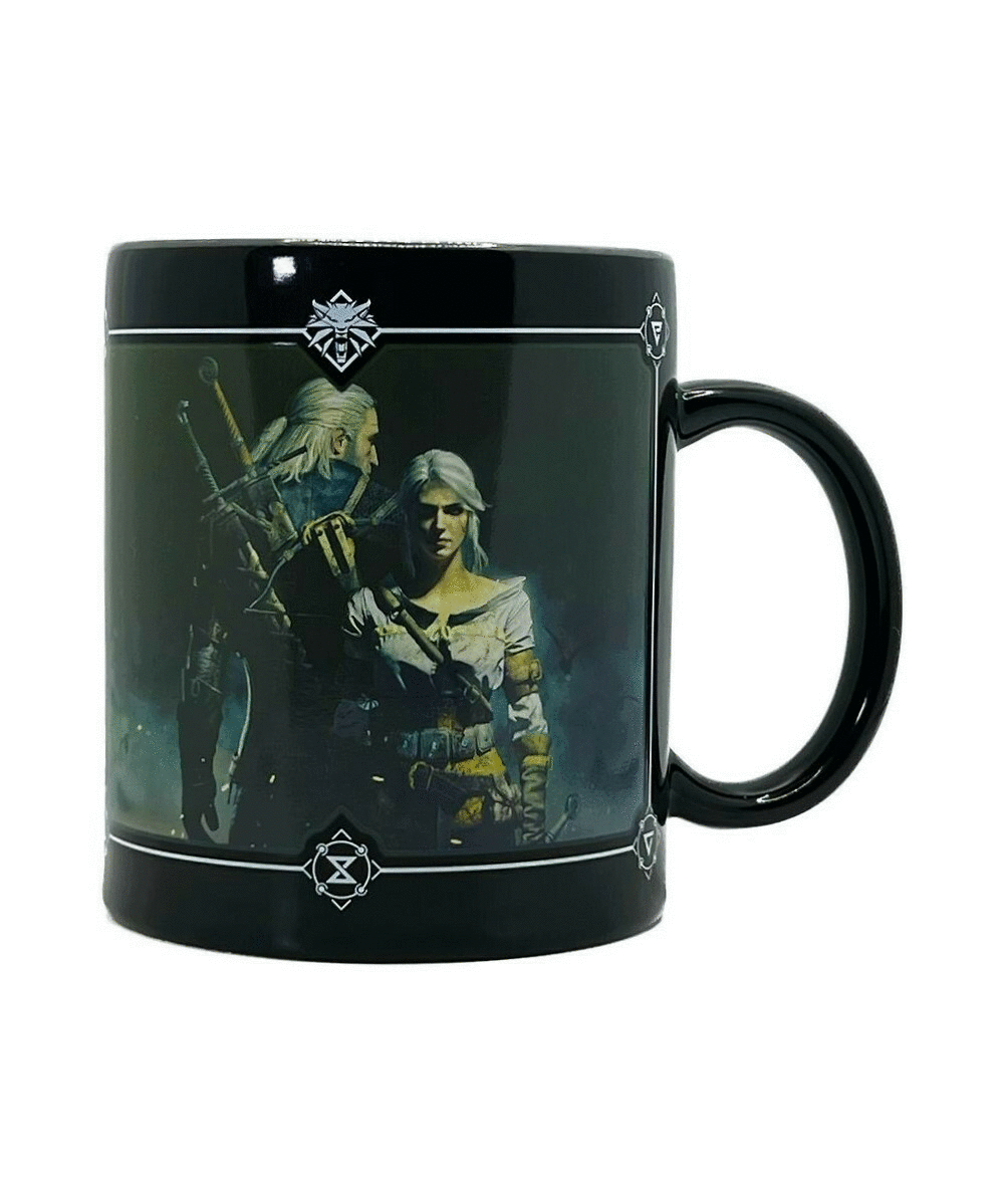 Kubek GOOD LOOT The Witcher 3 Geralt & Ciri Heat Reveal Mug