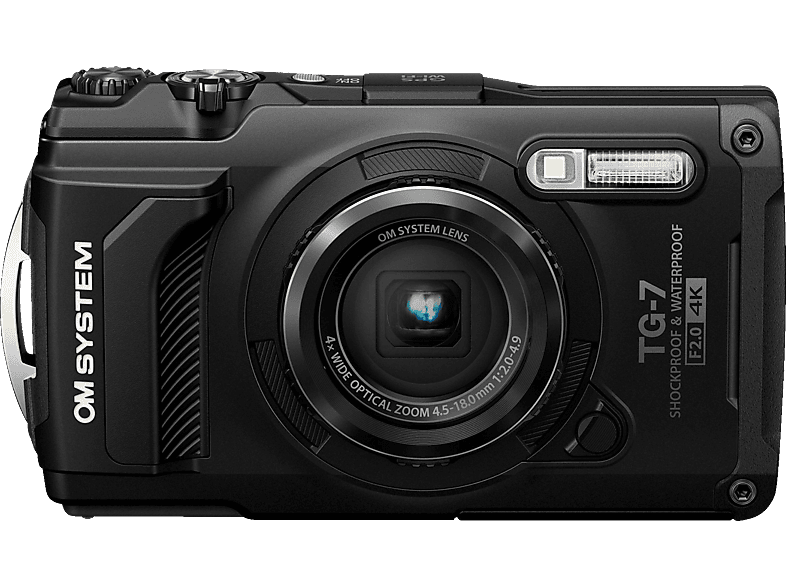 Olympus OM SYSTEM Tough TG-7 オマケ数点 OM SYSTEM Tough TG-7 Digitalkamera Schwarz