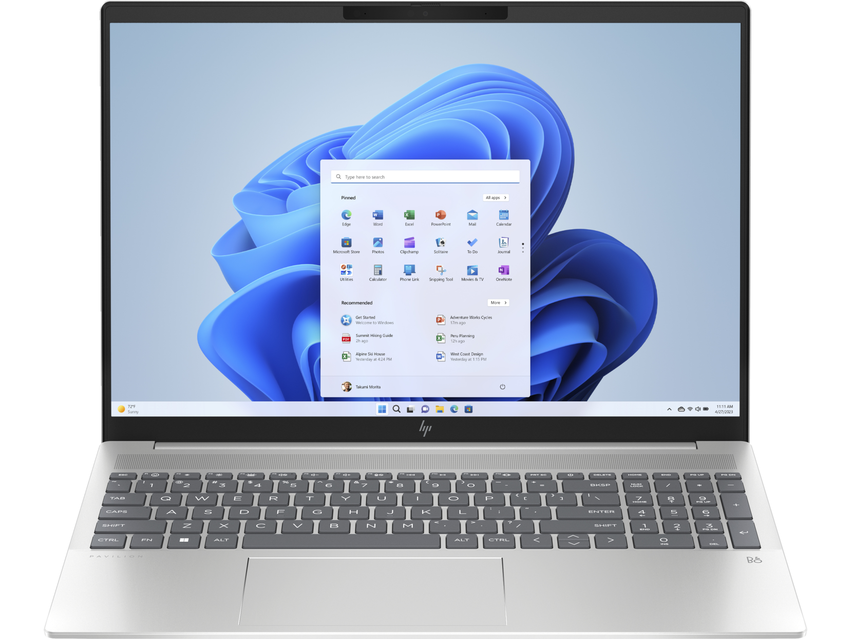 Portátil - HP Pavilion Plus 16-ab0006ns, 16" WQXGA, Intel® Evo™ Core™ i7-13700H, 16GB RAM, 1TB SSD, RTX™ 3050, W11 H, Plata
