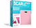 SCARLETT SCBS33E041 Személymérleg, rózsaszín