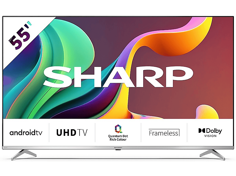 LED SHARP 55FP5EA 55'' 4K Android TV Quantum Dot