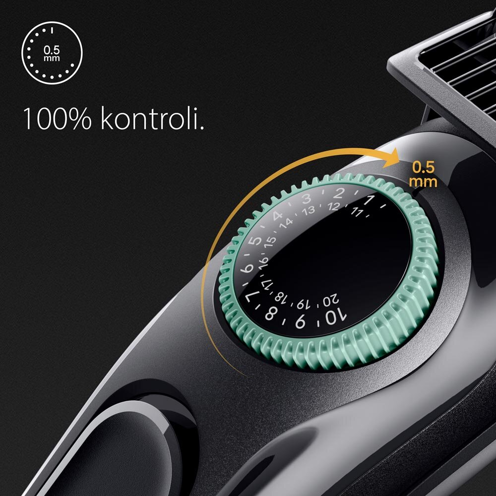 Trymer BRAUN BT3421 BLK/VIGR