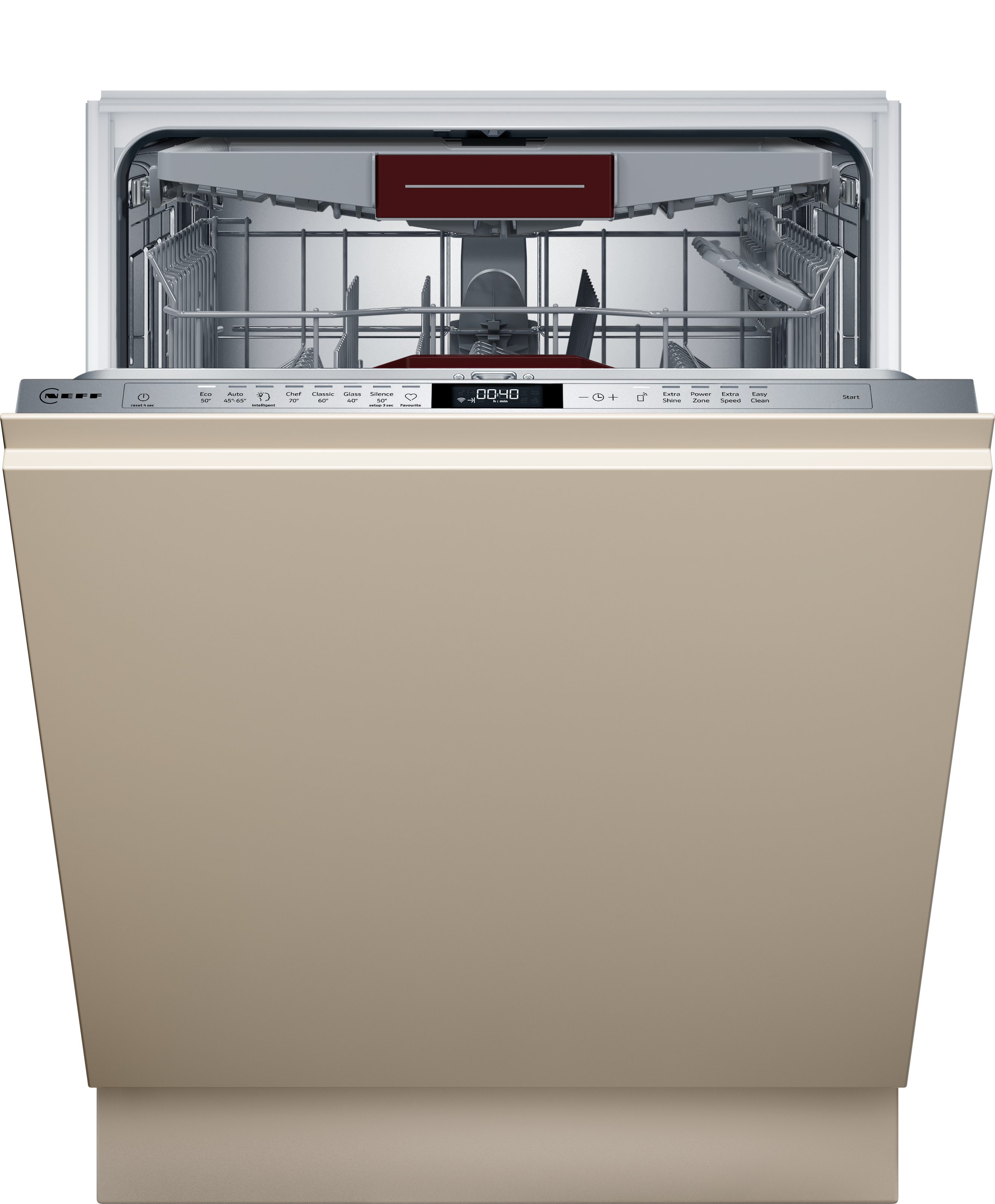 NEFF S257YCX04E N mm (vollintegrierbar, A) dB 598 (A), breit, Geschirrspüler 70 44