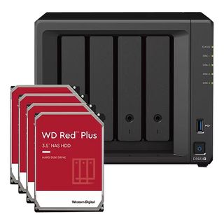 SYNOLOGY DS923+ WD Red 16 TB - NAS (HDD, 16 TB, Noir)