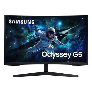 SAMSUNG Odyssey G5 LS32CG552EU - Monitor da gaming, 32", QHD, 165 Hz, nero
