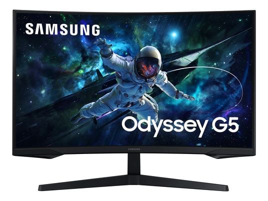 SAMSUNG Odyssey G5 LS32CG552EU - Gaming Monitor, 32 ", QHD, 165 Hz, Schwarz