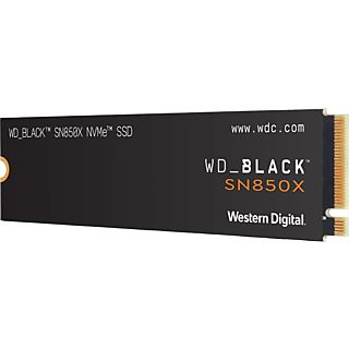 WESTERN DIGITAL 1TB SSD Festplatte WD_BLACK SN850X NVMe, Intern, R7300/W6300, PCIe 4.0 NVMe, Schwarz
