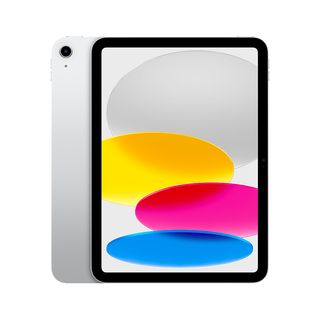 APPLE iPad (2022 10ª gen), 64 GB, Plata, WiFi, 10.9", Retina, Chip A14 Bionic, iPadOS 16