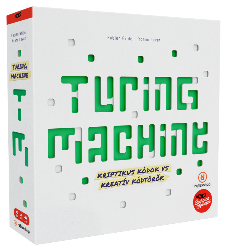 SCORPION MASQUÉ Turing Machine társasjáték
