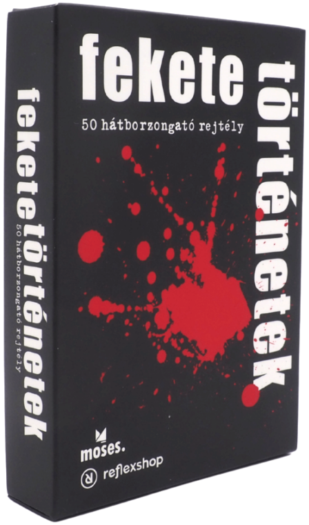 REFLEXSHOP Fekete történetek 1. társasjáték, fekete