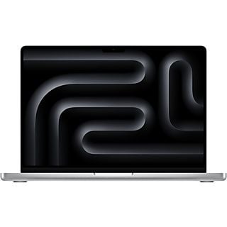 Apple MacBook Pro (2023), 14.2", Chip M3 Pro, CPU de 11 núcleos, GPU de 14 núcleos, 18 GB RAM, SSD de 512GB, macOS, Plata