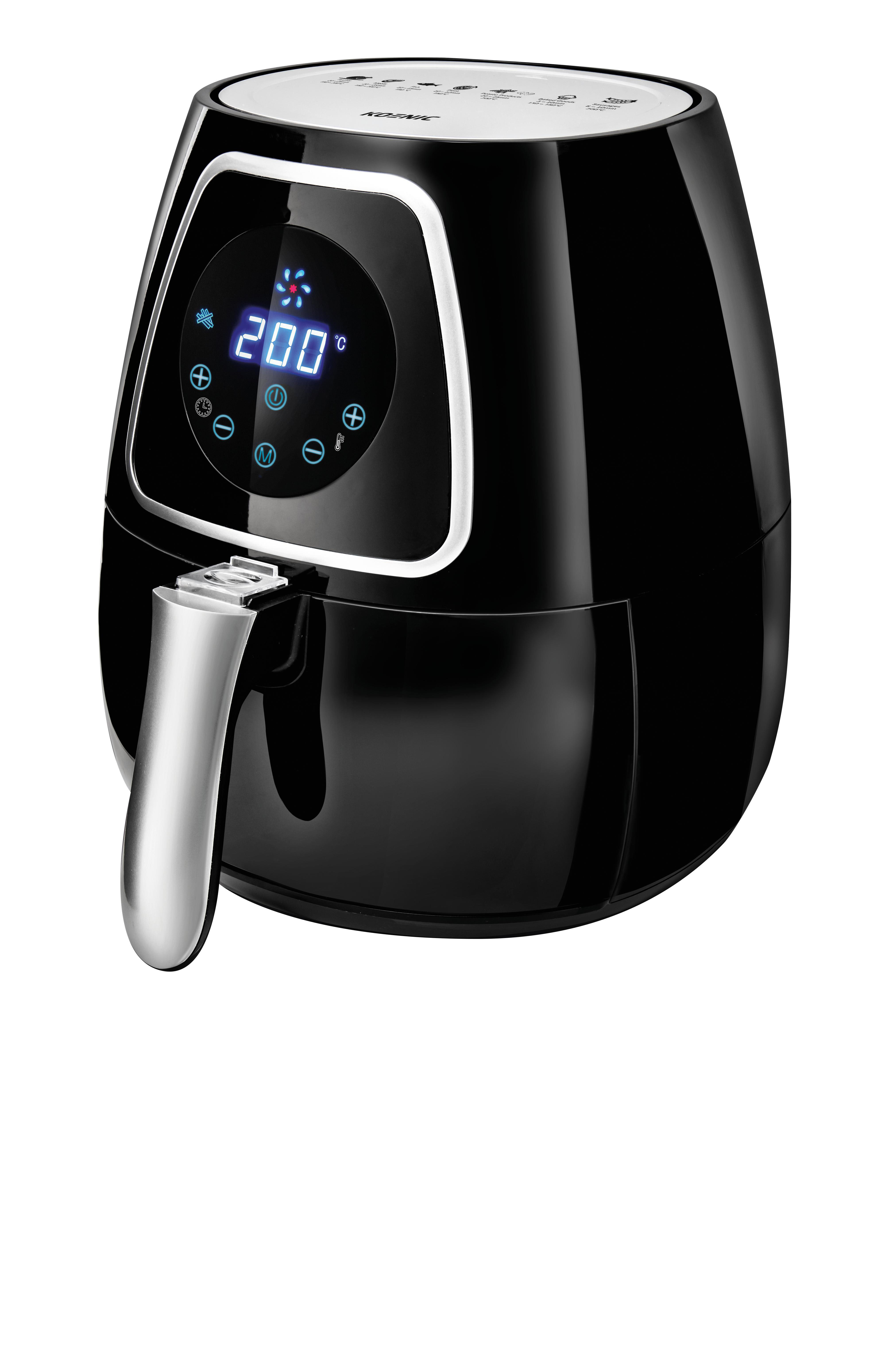 KOENIC KAF 4110 B Heißluftfritteuse 1300 Watt Schwarz