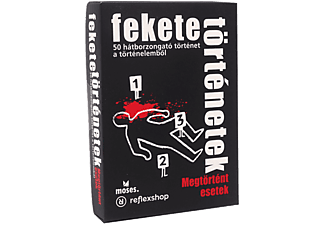 MOSES Fekete történetek társasjáték - Megtörtént esetek, fekete