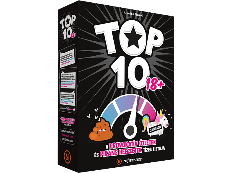 COCKTAIL GAMES TOP10 18+ társasjáték