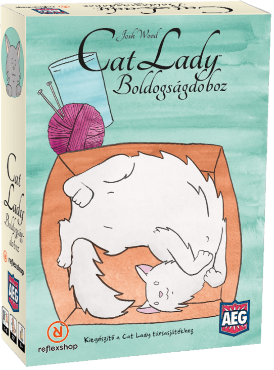 ALDERAC ENTERTAINMENT GROUP Cat Lady: Boldogságdoboz kiegészítő, turquoise