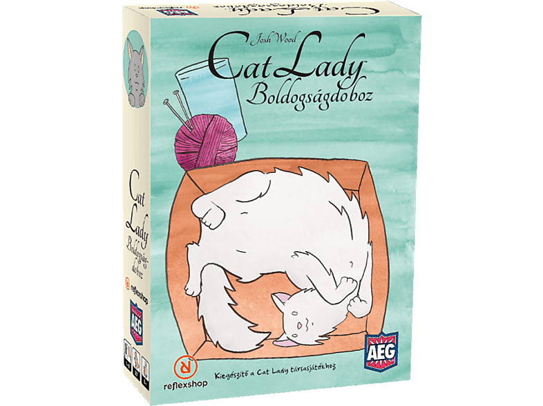 ALDERAC ENTERTAINMENT GROUP Cat Lady: Boldogságdoboz kiegészítő, turquoise