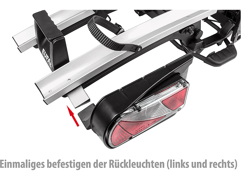 EUFAB Fahrradträger FINCH, Silber)