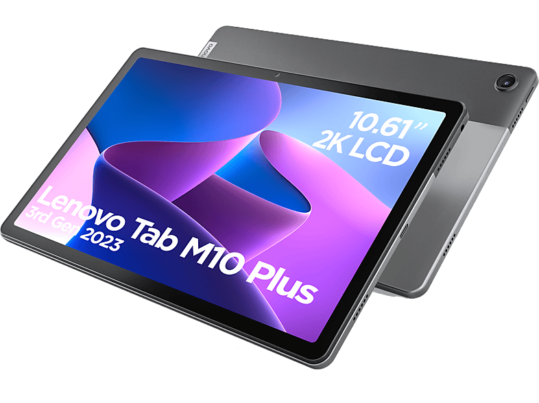 Tablet - Lenovo Tab M10 Plus (3rd Gen) 2023, 64GB, Storm Grey, 10.6 " DCI 2K, 4GB RAM, Qualcomm® Snapdragon™ SDM680, Android