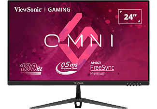 VIEWSONIC Omni VX2428 23,6'' Sík FullHD 180 Hz 16:9 FreeSync IPS LED Gamer monitor