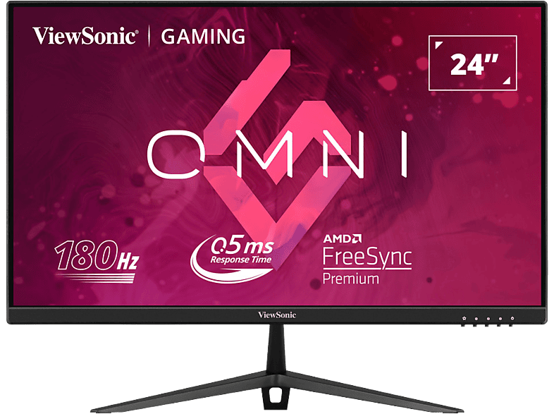 VIEWSONIC Omni VX2428 23,6'' Sík FullHD 180 Hz 16:9 FreeSync IPS LED Gamer monitor