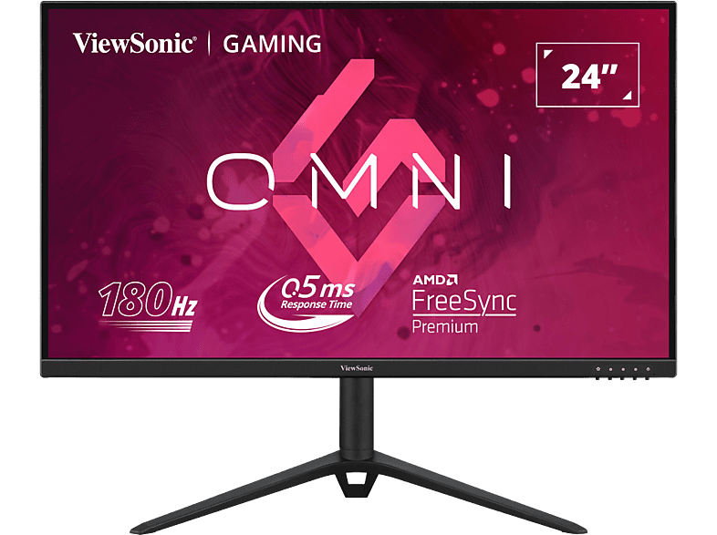 VIEWSONIC VX2428J 23,6'' Sík FullHD 180 Hz 16:9 G-Sync/FreeSync IPS LED Gamer monitor