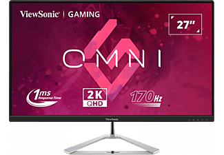 VIEWSONIC Omni VX2780-2K 27'' Sík QHD 170 Hz 16:9 FreeSync IPS LED Gamer monitor