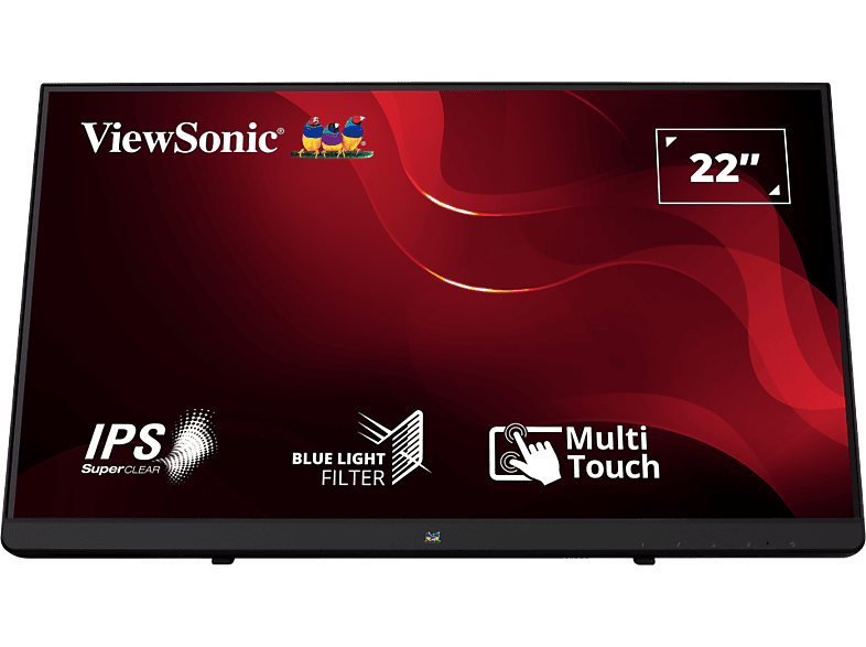 VIEWSONIC TD2230 22'' Sík FullHD 60 Hz 16:9 IPS LED Hordozható érintőkijelzős Monitor